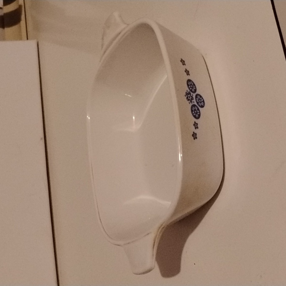 Corning ware Blue snowflake P-41-B 12oz casserole dish